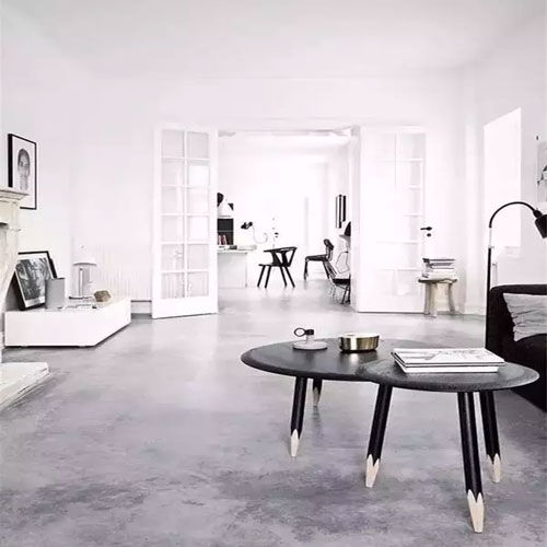 大氣實用的水泥自流平地坪為什么很少用于家庭裝修